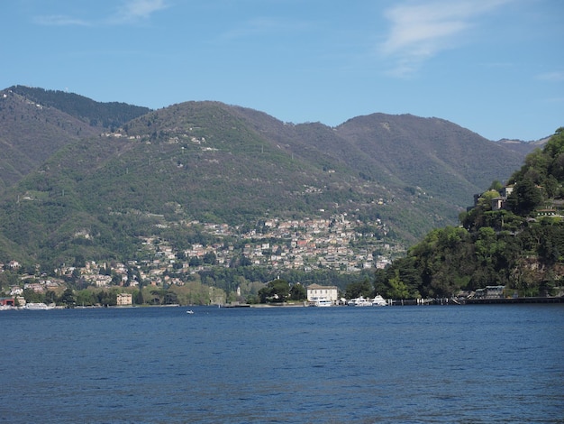 View of Lake Como