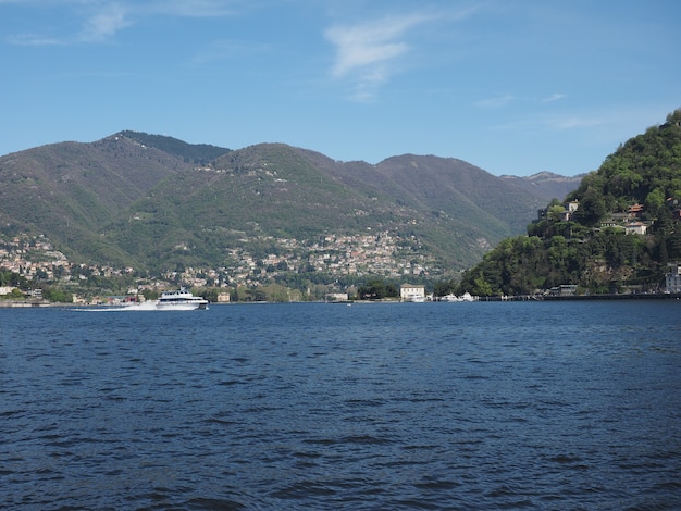 View of Lake Como