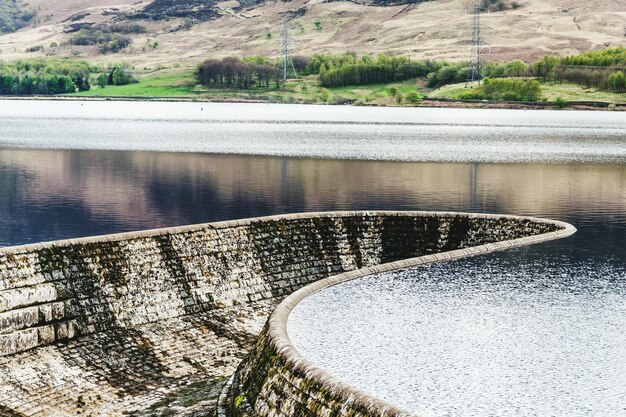 Foto vista del lago