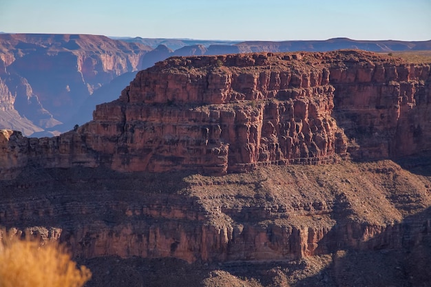 View of landscape in Grand Canyon National Park at USA