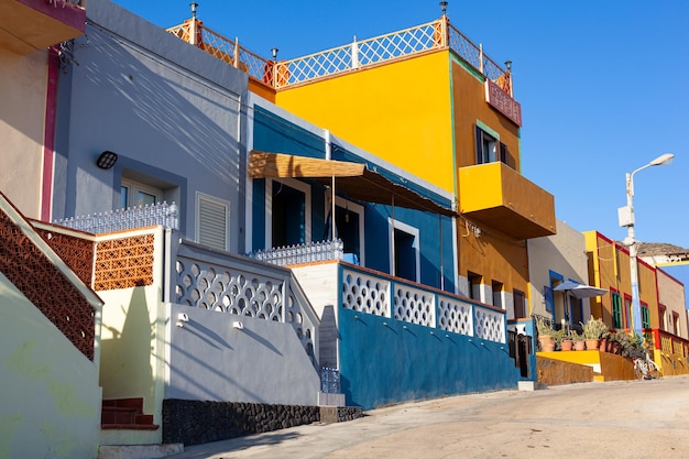 View of the Linosa house