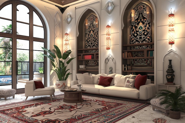 View of living room