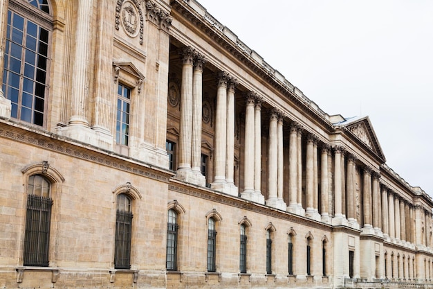 View of Louvre Palace from quay