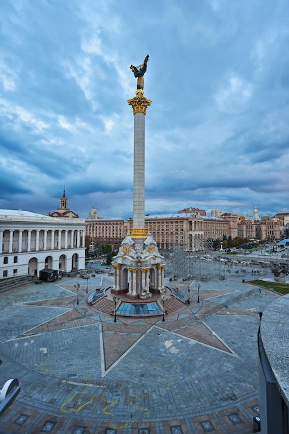 View of the Maydan Nezalezhnosti