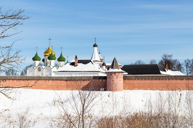 View of Monastery of St Euthymius with Cathedral