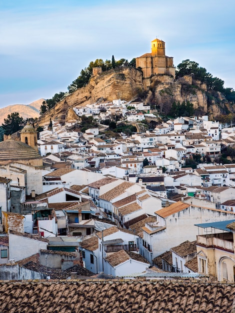 view of Montefrio, a town in the province of Granada