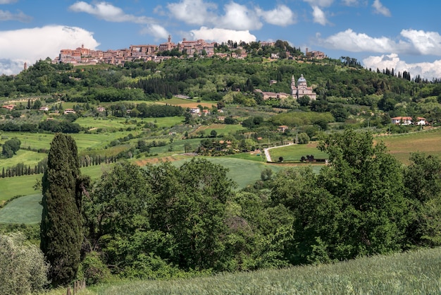 View of Montepulciano