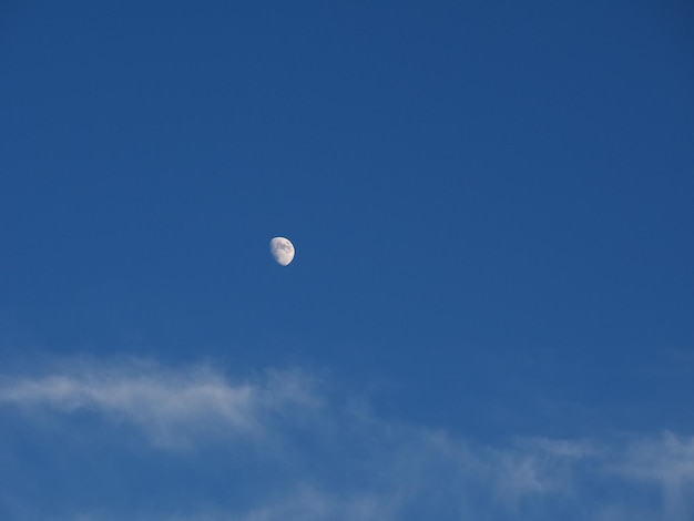 View of the moon