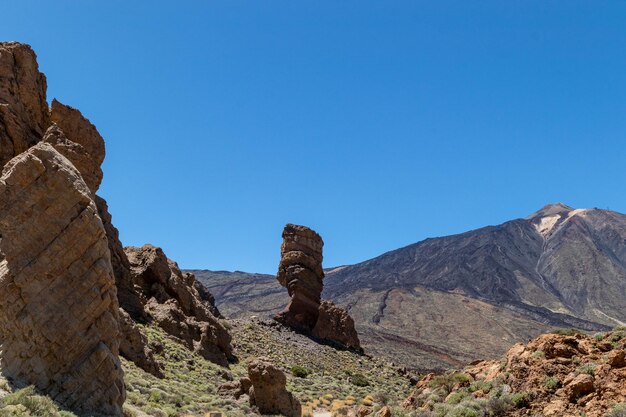 A view of the mountains from the top.