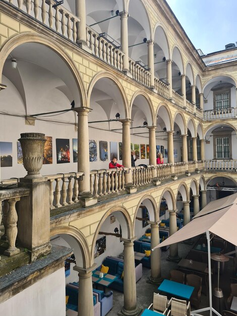 A view of the museum of the city of prague