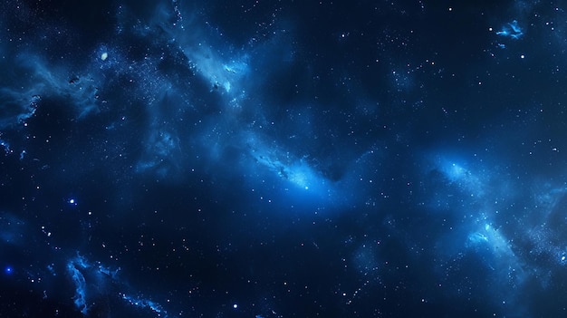 A view of night sky with stars Space background