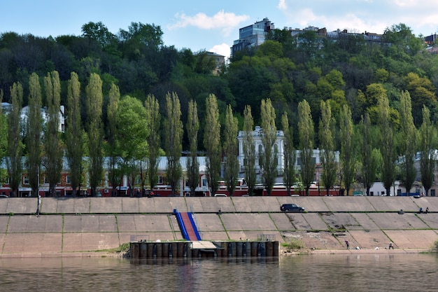 View of nizhny novgorod from the river