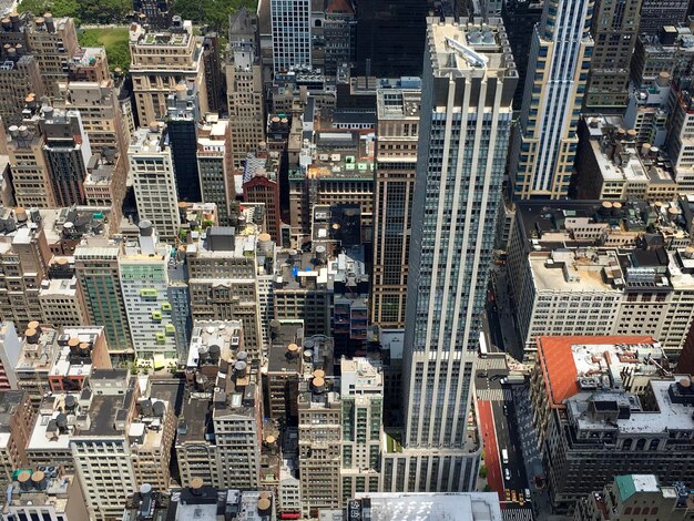 Photo view north from empire state building