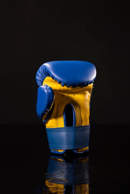 Фото Вид на боксерскую перчатку