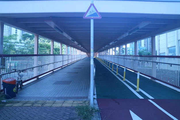 写真 空の橋の景色