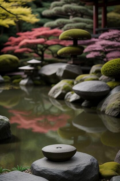 사진 일본 정원 의 전망
