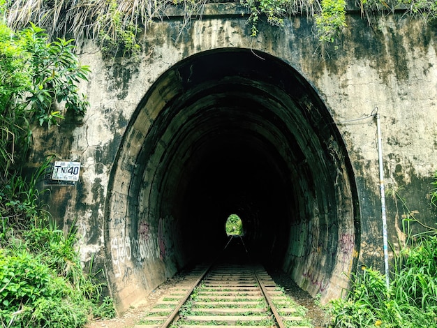 写真 鉄道トンネルの景色