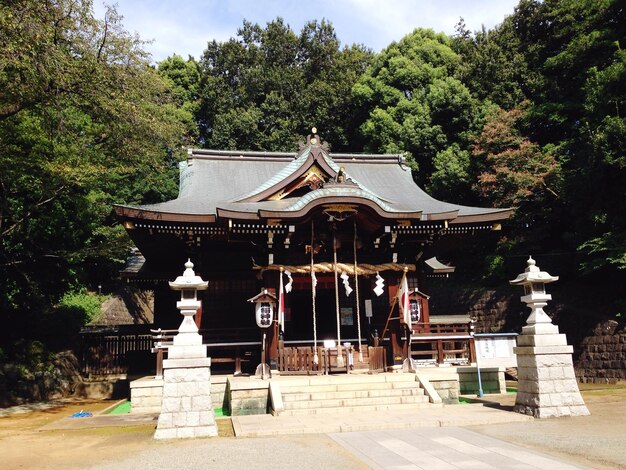 写真 寺院の景色