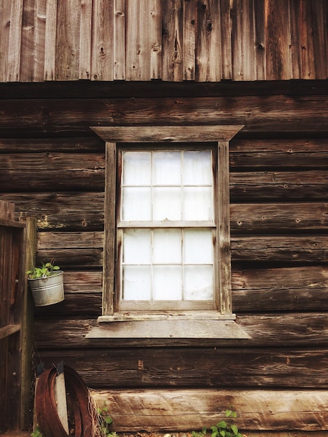 Photo view of old abandoned building