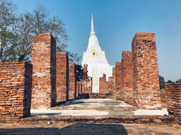 View of old building against sky