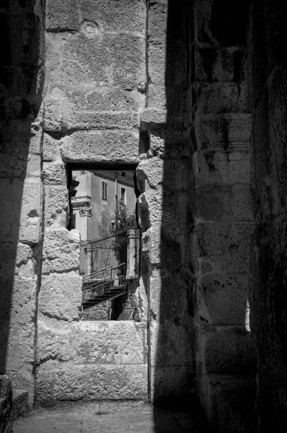 Photo view of an old building