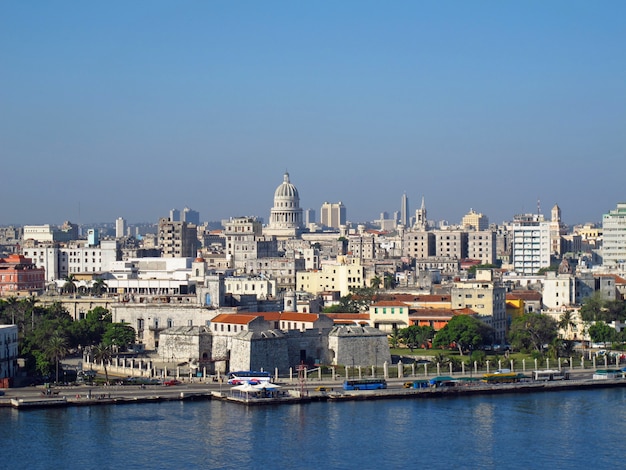 The view on old Havana, Cuba