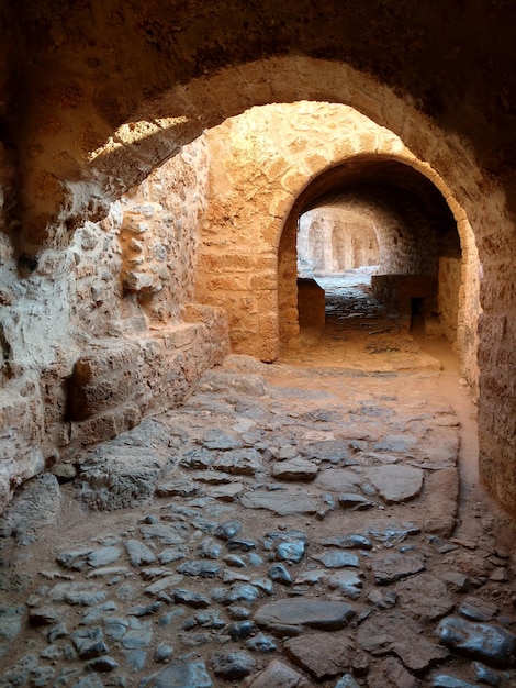 View of old ruin