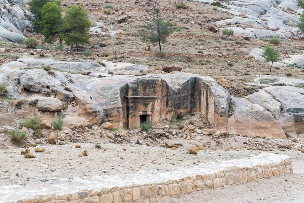 View of old ruins