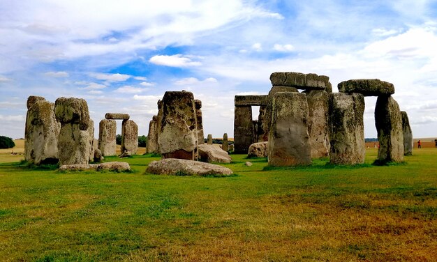 View of old ruins