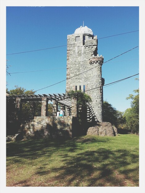 Foto vista della vecchia torre