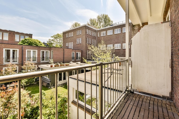 View of opposite building from balcony