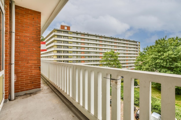 View of opposite building from balcony