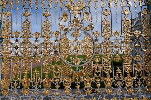 Foto vista della decorazione ornamentata sulla parete dell'edificio