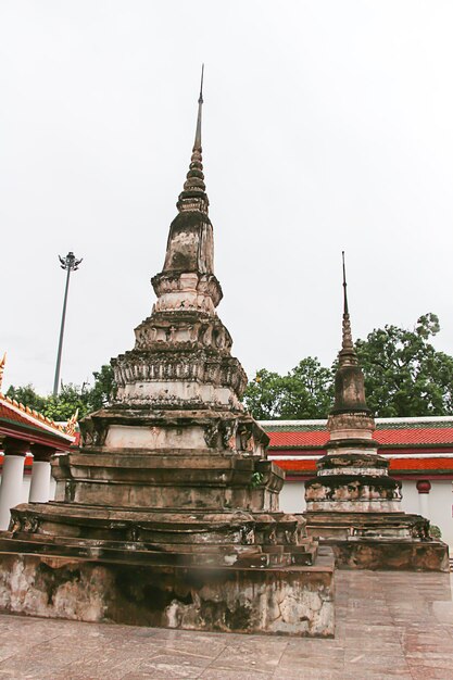 View of pagoda against sky