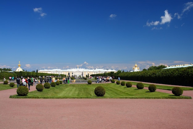 View on palace in petergof