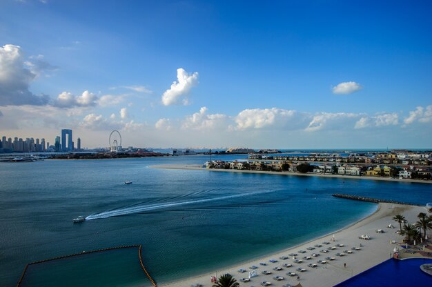 View of palm island to ashana residence