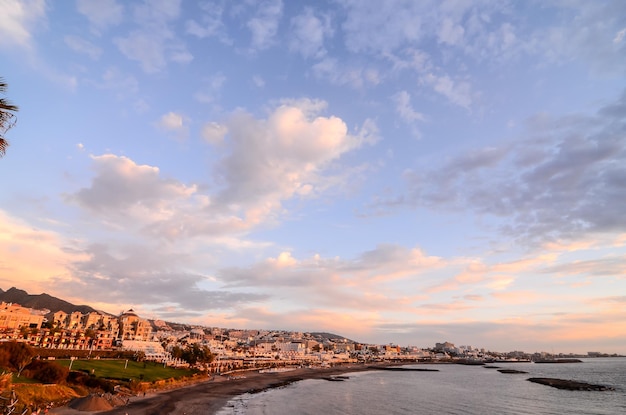 View of Playa de Fanabe Adeje Tenerife