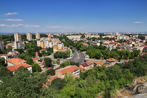 The view on Plovdiv, Bulgaria