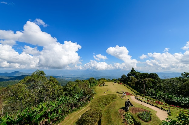 View point at Huai Nam Dang National Park