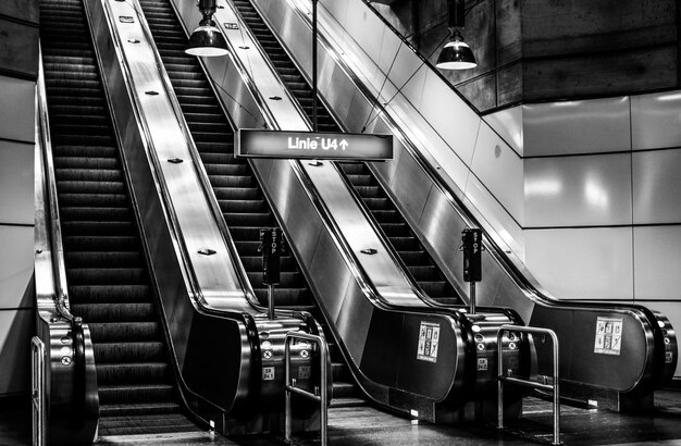 Photo view of railroad station platform