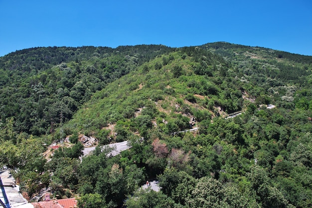 The view on Rhodopi Mountains in Bulgaria