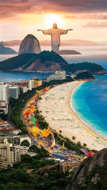 A view of rio de janeiro