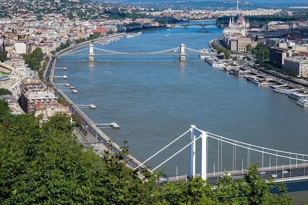 View of the River Danube in Budapest