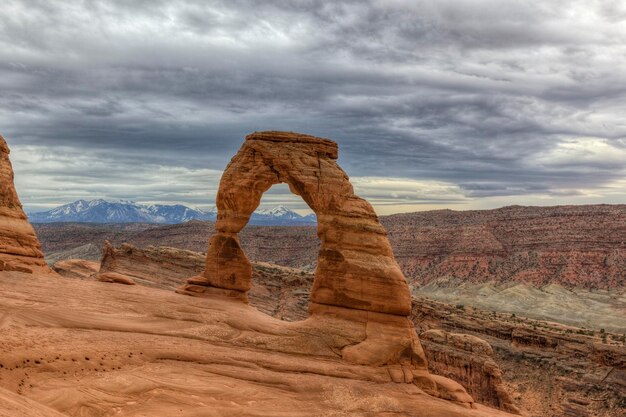 Photo view of rock formations