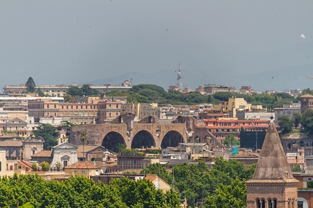 イタリアのローマの眺め