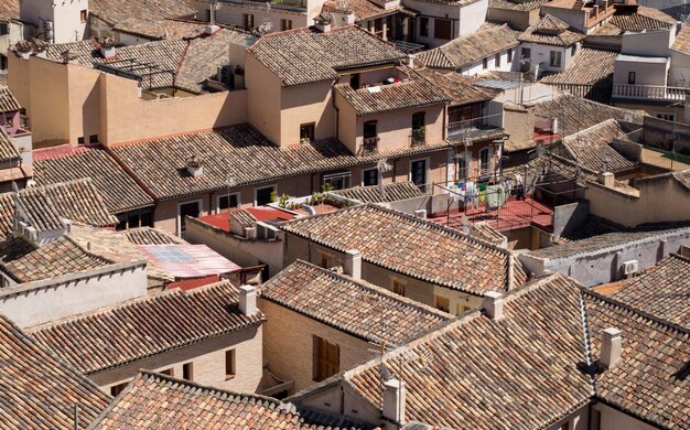 スペインのトレド市の屋上からの眺め