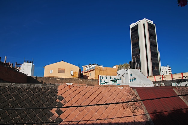 The view on roofs of Cartagena, Colombia, South America