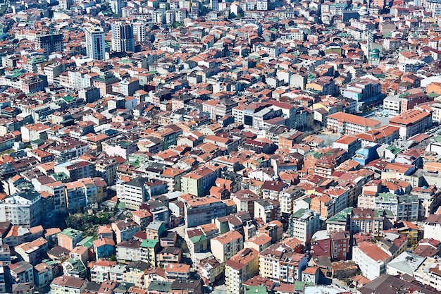 Veduta dei tetti di istanbul