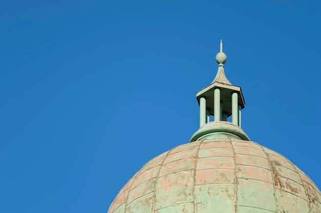 View of the rooftops with the sky in the background