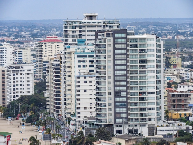 A view of Salinas, Ecuador, 